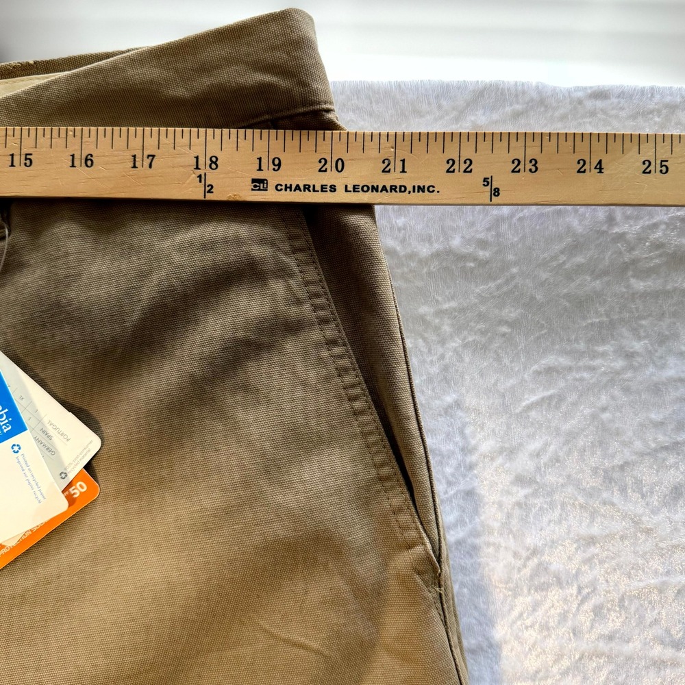 Columbia Mens ROC Pant Relaxed Fit Tan Cargo Sz 40x32 UPF 50 New With Tags - Picture 11 of 12